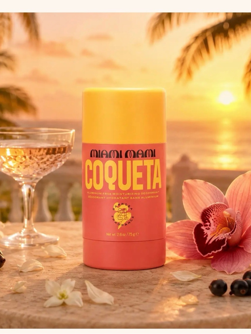 Coqueta Moisturizing Deodorant Stick